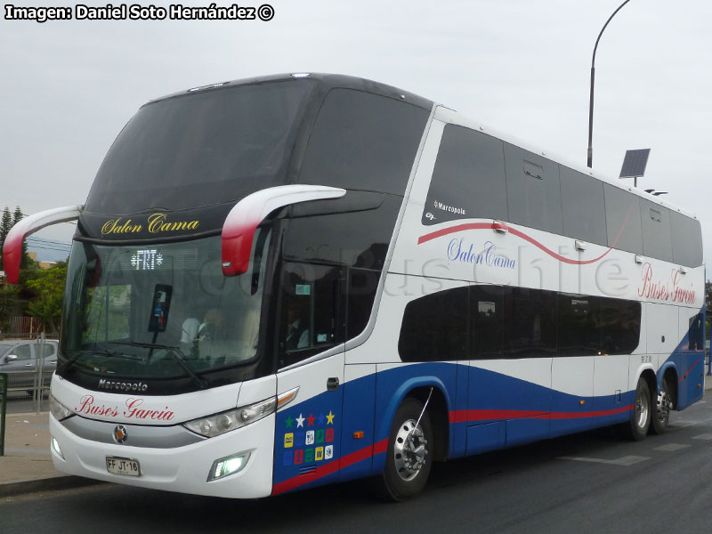 Marcopolo Paradiso G7 1800DD / Scania K-410B / Buses García