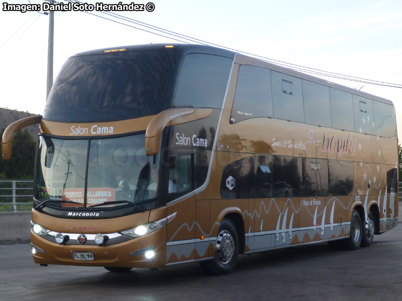 Marcopolo Paradiso G7 1800DD / Scania K-410B / Buses Liquiñe