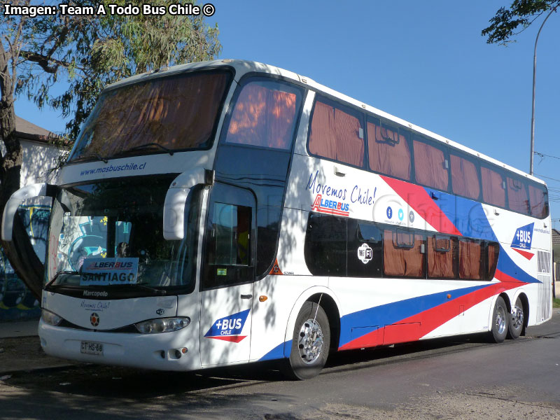 Marcopolo Paradiso G6 1800DD / Scania K-420B / + Bus Chile (Auxiliar AlberBus)