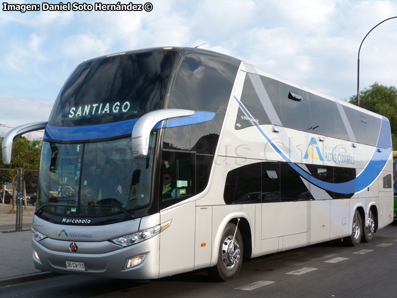 Marcopolo Paradiso G7 1800DD / Volvo B-420R Euro5 / Buses Altas Cumbres
