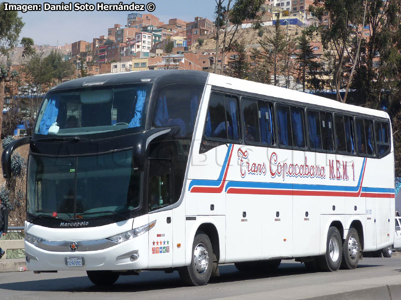 Marcopolo Paradiso G7 1600LD / Mercedes Benz O-500RSD-2436 / Trans Copacabana 1 (Bolivia)