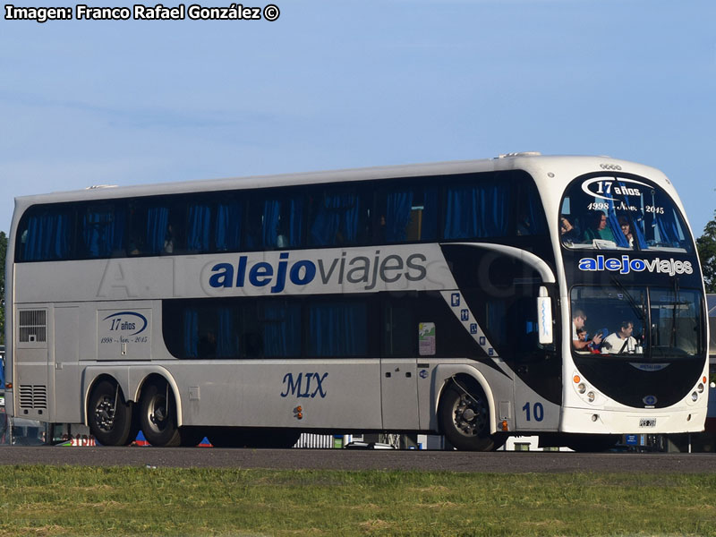 Metalsur Starbus 2 DP / Mercedes Benz O-500RSD-2436 / Alejo Viajes (Argentina)