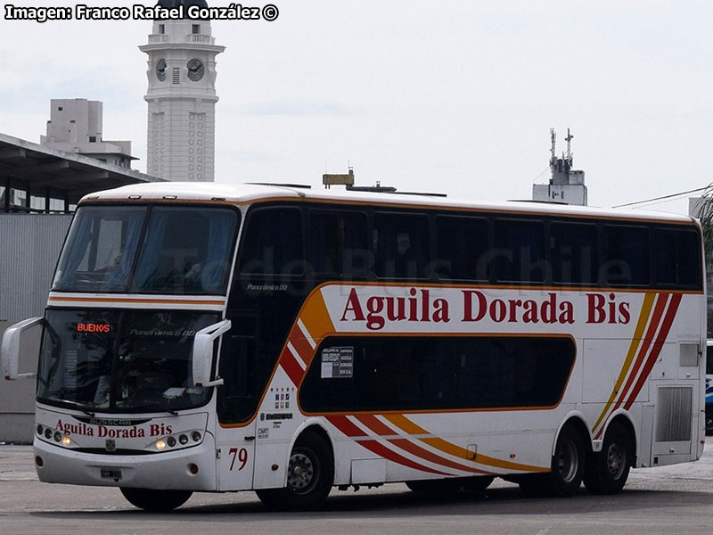 Busscar Panorâmico DD / Mercedes Benz O-500RSD-2036 / Aguila Dorada Bis (Argentina)