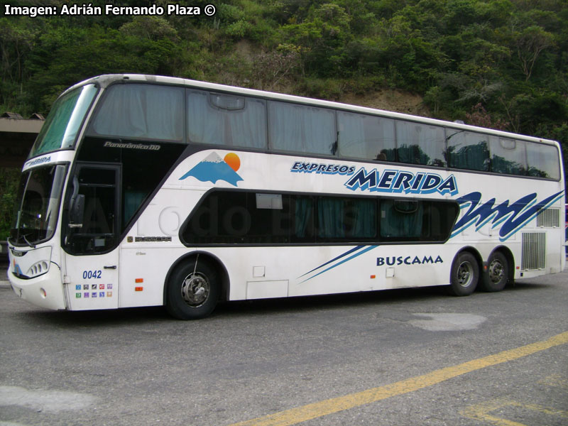 Busscar Panorâmico DD / Volvo B-12R / Expresos Mérida (Venezuela)