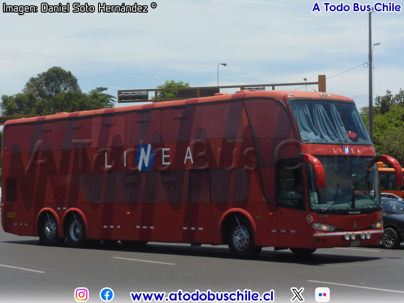 Marcopolo Paradiso G6 1800DD / Volvo B-12R / Transportes Línea (Perú)