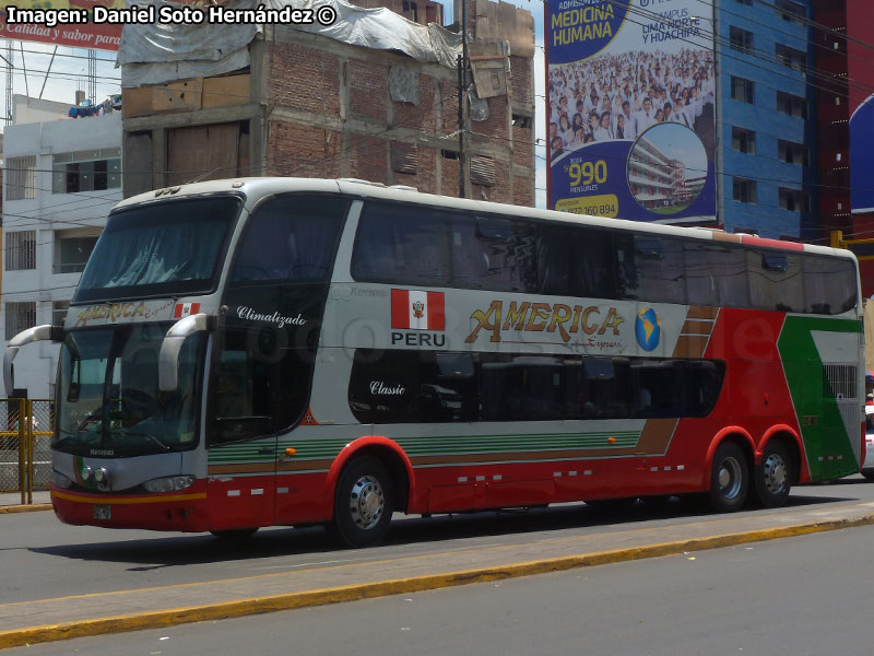 Marcopolo Paradiso G6 1800DD / Scania K-380B / AEXSA - América Express S.A. (Perú)