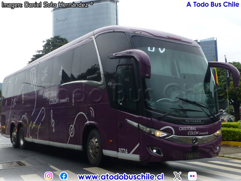 Polomex G7 Plus MP-135 / Mercedes Benz OC-500RF-2543 BlueTec5 /  Empresa Cristóbal Colón (El Salvador)