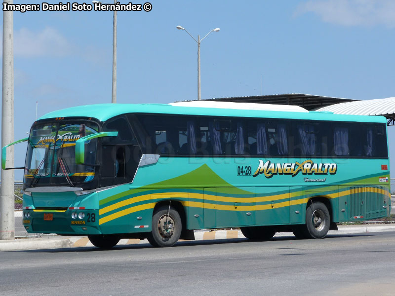 Comil Campione 3.45 / Volksbus 17-240OT / Trans Manglaralto (Ecuador)