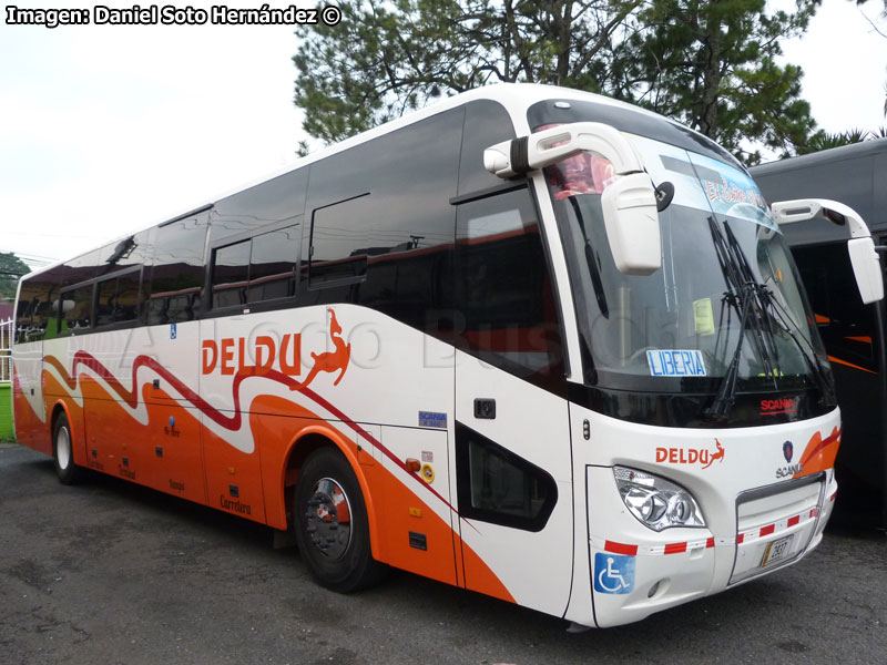 Higer Bus A-30 / Scania K-360B / Transportes Deldu S.A. (Costa Rica)