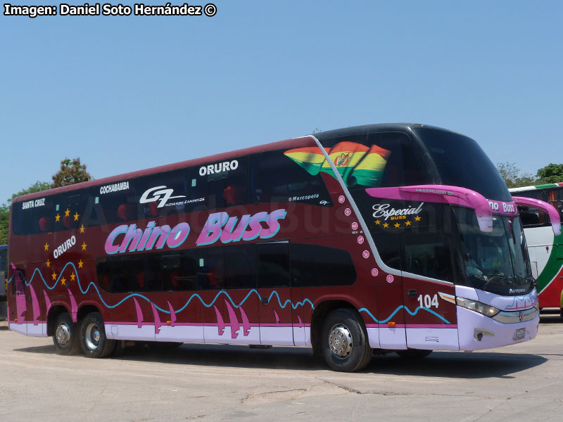 Marcopolo Paradiso G7 1800DD / Scania K-410B / Chino Buss (Bolivia)