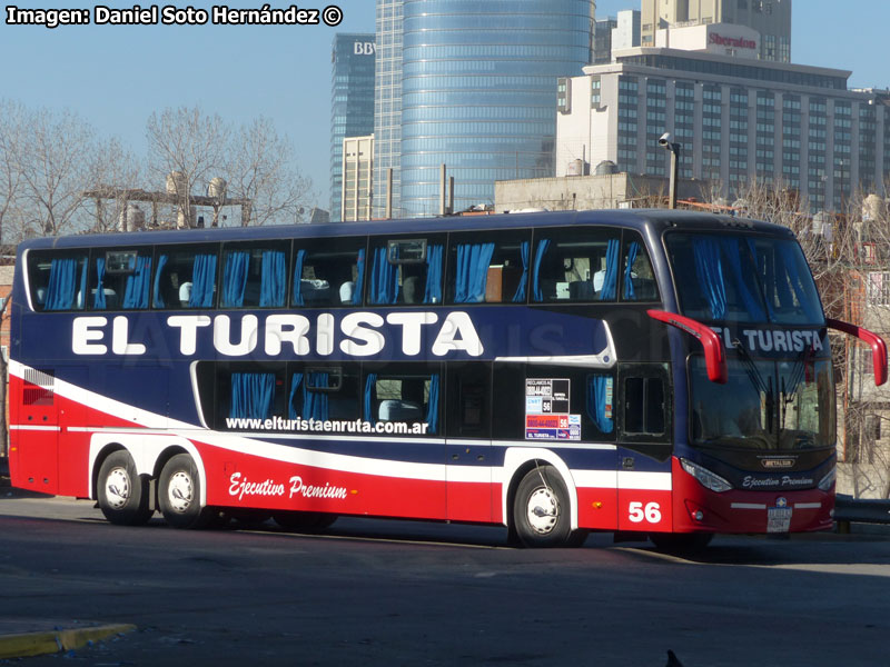 Metalsur Starbus 3 DP / Scania K-410B / Empresa El Turista S.R.L. (Argentina)