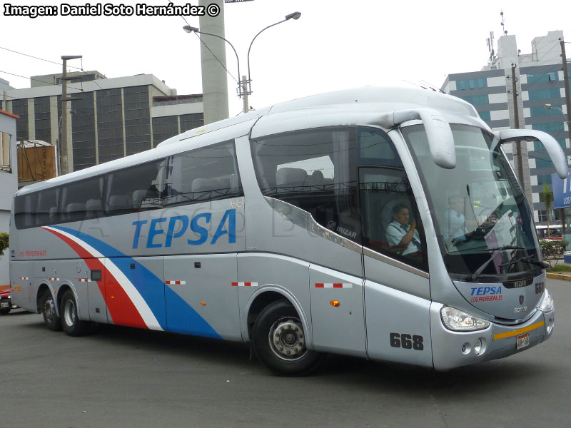 Irizar PB 3.90 / Scania K-380B / TEPSA - Transportes El Pino S.A. (Perú)