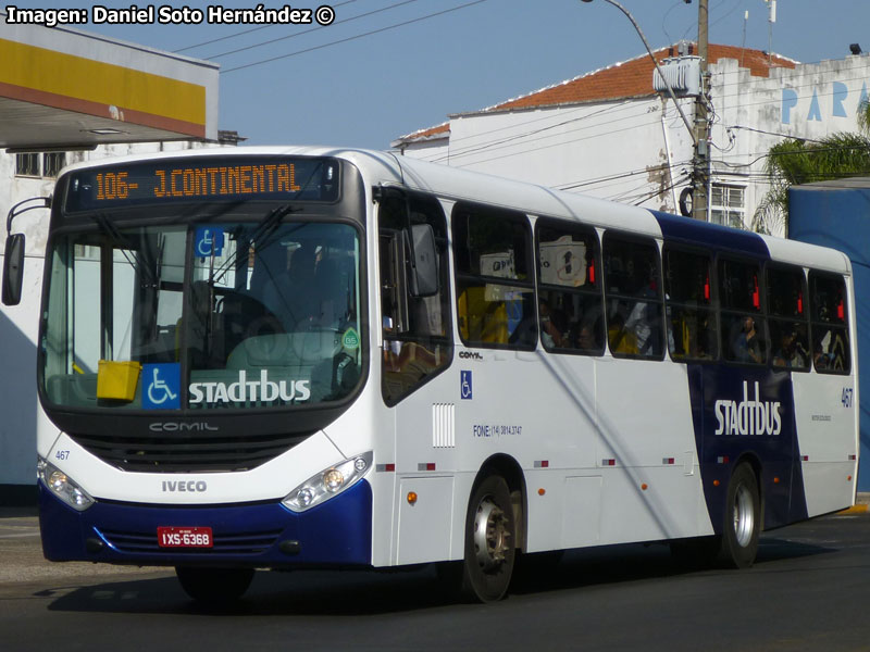 Comil Svelto / IVECO Bus 170S28 E5 / Línea N° 106 Botucatú (São Paulo - Brasil)