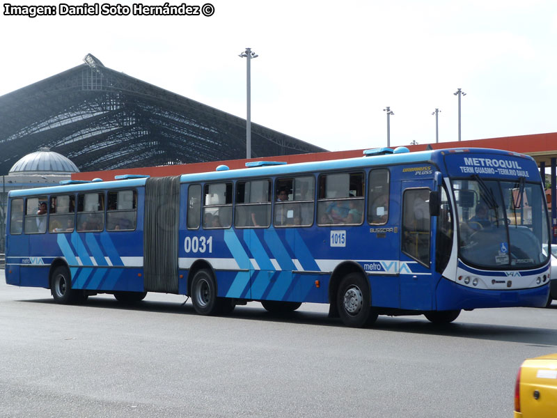 Busscar Urbanuss Pluss / Scania K-310UA / MetroVía Guayaquil (Ecuador)