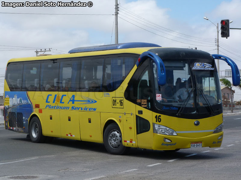 Yutong ZK6129HE / Transportes CICA (Ecuador)