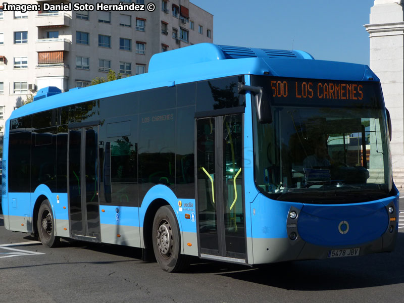 Vectia Teris 10 Hybrid / Línea N° 500 Los Cármenes - Opera CRTM Madrid (Autobuses Prisei S.L. - España)