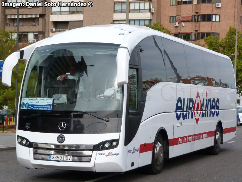 Sunsundegui SC7 / Mercedes Benz OC-500RF-1843 BlueTec6 / EuroLines - Autocares Hnos. Arriaga (España)