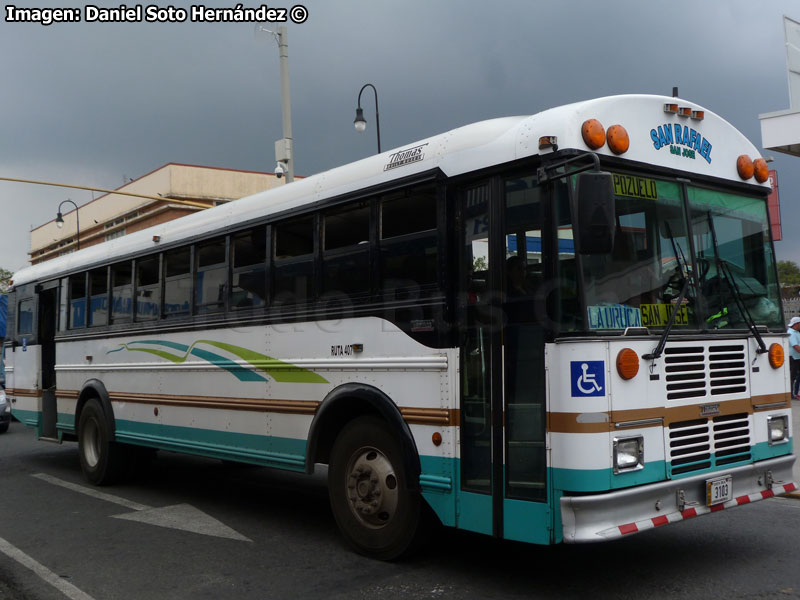 Thomas Saf-T-Liner / Transportes Rutas 407 y 409 S.A. Línea San Rafael - San José (Costa Rica)