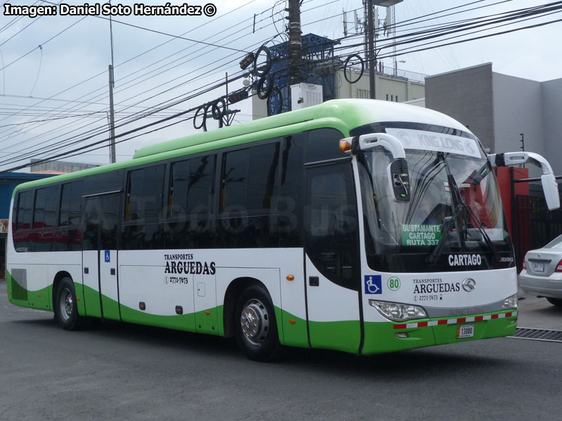King Long XMQ6120C / Transportes Arguedas S.A. (Costa Rica)