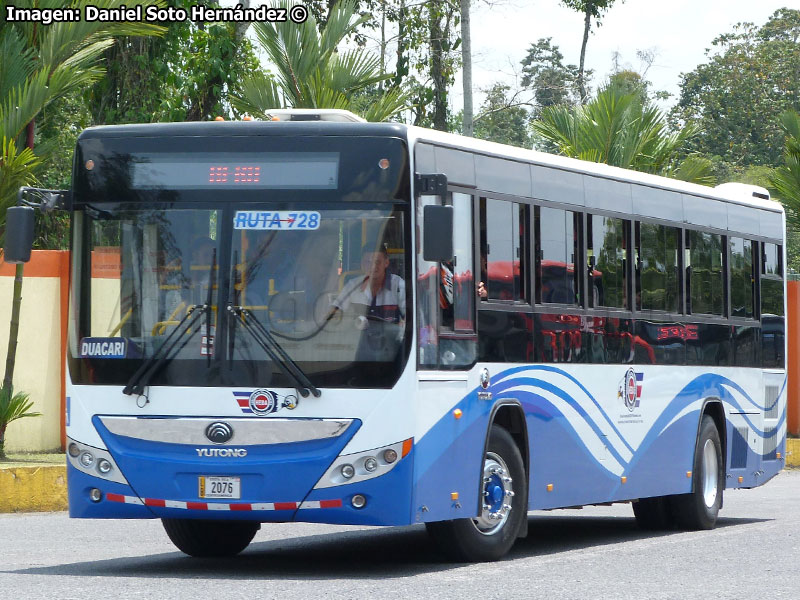 Yutong ZK6130HG1 / Transportes HEBA S.A. (Costa Rica)