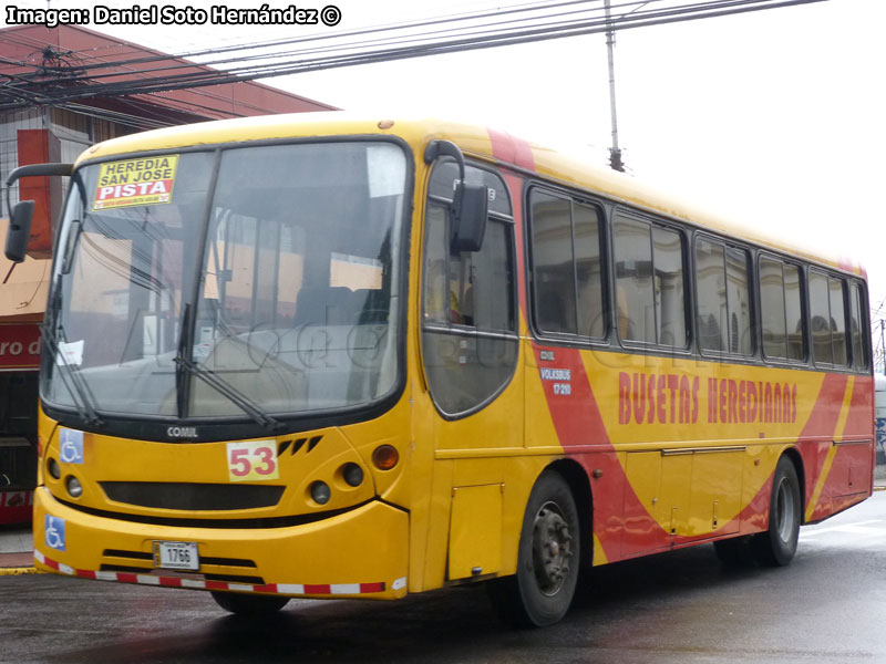 Comil Svelto / Volksbus 17-210OD / Busetas Heredianas S.A. (Costa Rica)