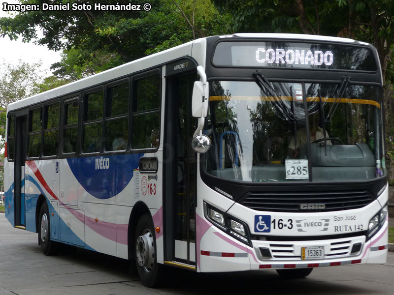 Induscar Caio Apache Vip / IVECO Bus 170S28 E5 / Autobuses Unidos de Coronado S.A. (Costa Rica)