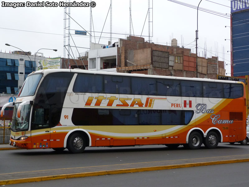 Marcopolo Paradiso G6 1800DD / Scania K-380B / ITTSA Bus (Perú)