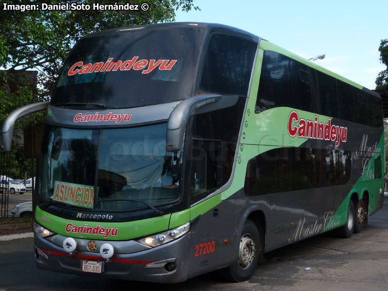Marcopolo Paradiso G7 1800DD / Scania K-380B / Empresa de Transporte Canindeyú S.R.L. (Paraguay)