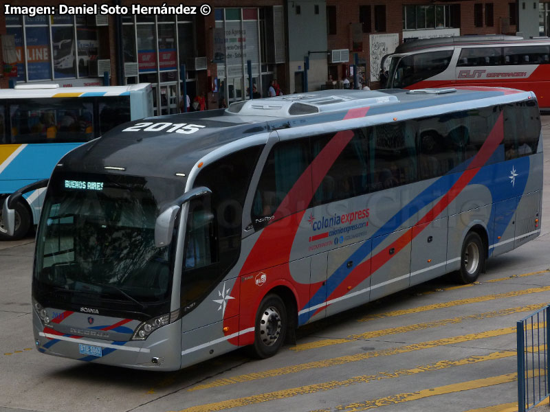 Neobus New Road N10 360 / Scania K-360B eev5 / Turismo El Maragato - Al servicio de Colonia Express (Uruguay)