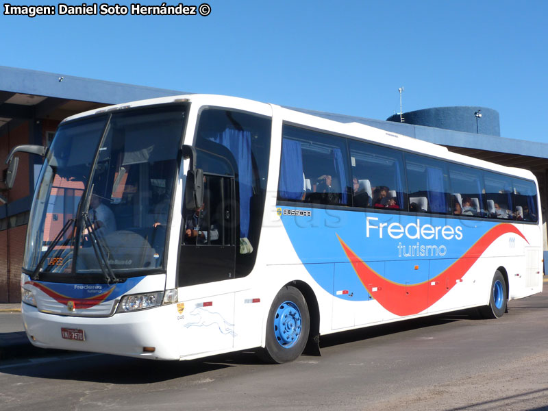 Busscar Vissta Buss LO / Volksbus 17-260EOT / Expresso Frederes (Río Grande do Sul - Brasil)
