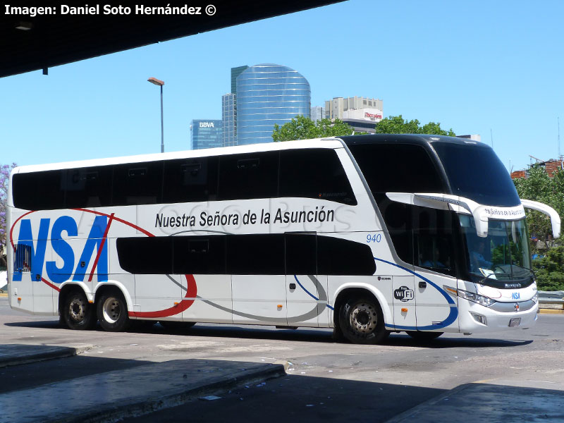 Marcopolo Paradiso G7 1800DD / Scania K-410B / NSA Nuestra Señora de la Asunción (Paraguay)