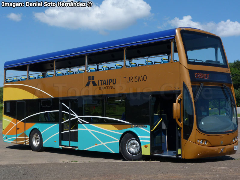 Busscar Urbanuss Pluss Tour / Volvo B-7R-LE / Represa Binacional de Itaipú (Paraná - Brasil)