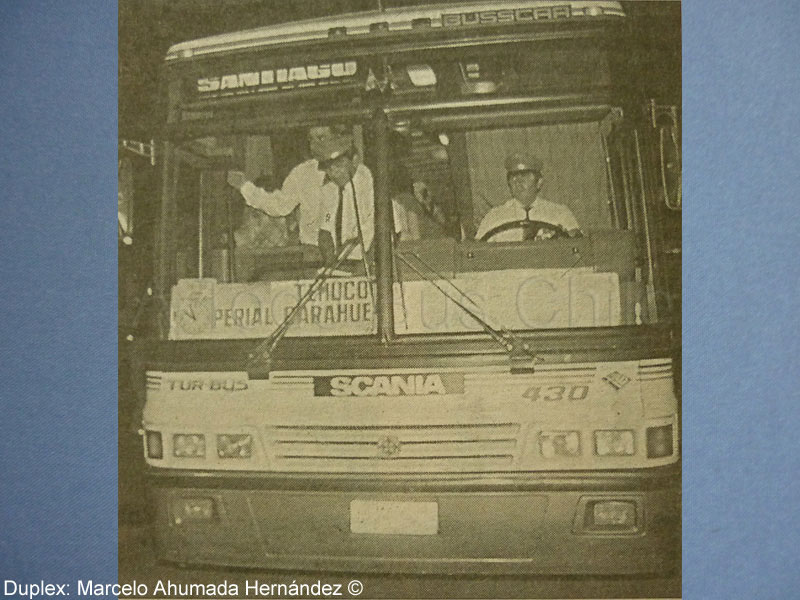 Recorte de prensa "Revista del Transporte" | Busscar Jum Buss 340 / Scania K-113CL / Tur Bus