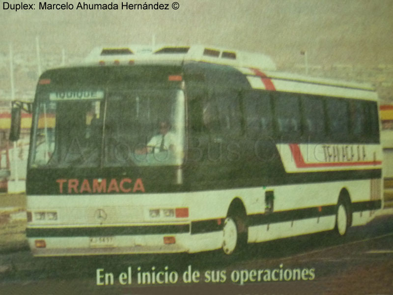 Recorte de Prensa "El Mercurio" | Mercedes Benz O-371RS / TRAMACA - Transportes Macaya & Cavour