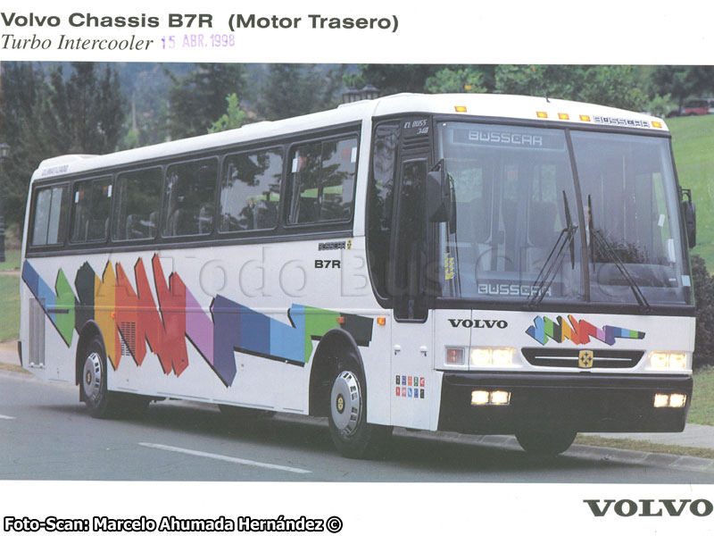 Catálogo de Lanzamiento | Plataforma Volvo B-7R (1998)