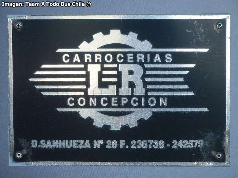 Placa | Carrocerías LR Bus (1995)