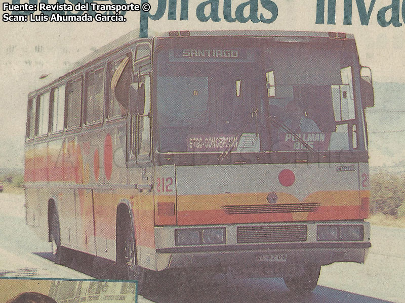 Recorte de prensa "Revista del Transporte" | Comil Condottiere 3.40 / Volvo B-58E / Pullman Bus
