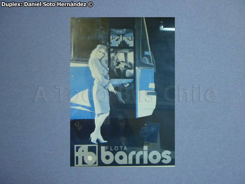 Afiche Publicitario Flota Barrios