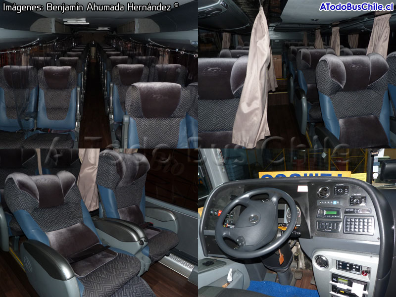 Interiores Unidad N° 389 Buses Bio Bio | Marcopolo Paradiso New G7 1800DD / Mercedes Benz O-500RSD-2441 BlueTec5