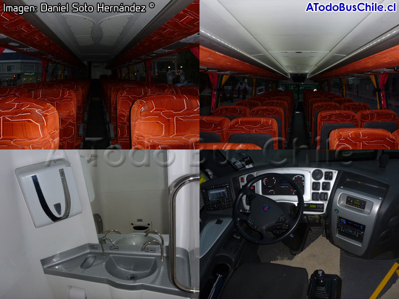 Interiores | Irizar i6 3.50 / Scania K-310B / Buses Fernández