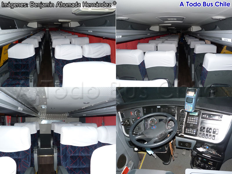 Interiores | Busscar Vissta Buss DD / Scania K-400B eev5 / Jet Sur