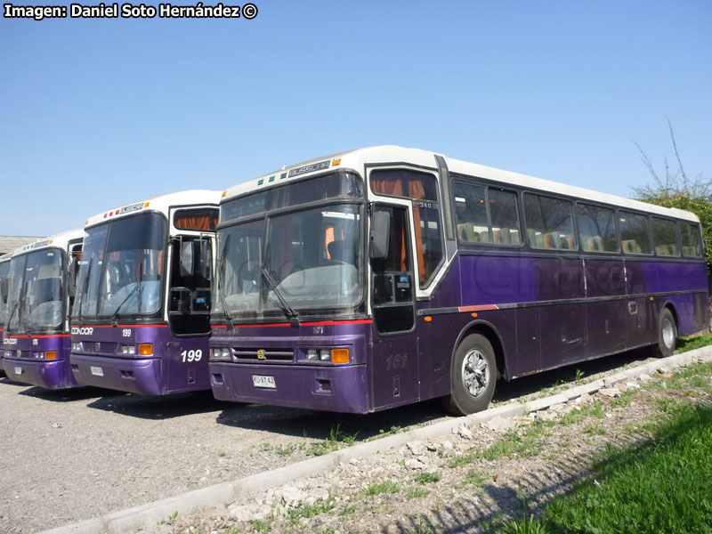 Flota Busscar Jum Buss 340 / Scania K-113CL / Cóndor Bus