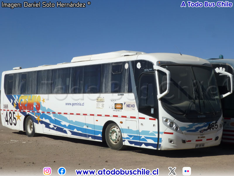 Induscar Caio Foz Solar / Scania K-310B / Géminis