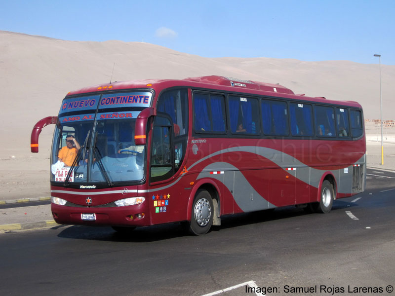 Marcopolo Viaggio G6 1050 / Mercedes Benz O-400RSE / Nuevo Continente (Bolivia)