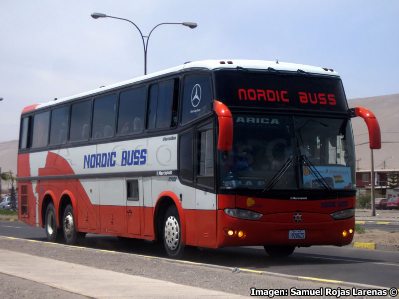 Marcopolo Paradiso GV 1150 / Mercedes Benz O-400RSD /  Nordic Buss (Bolivia)