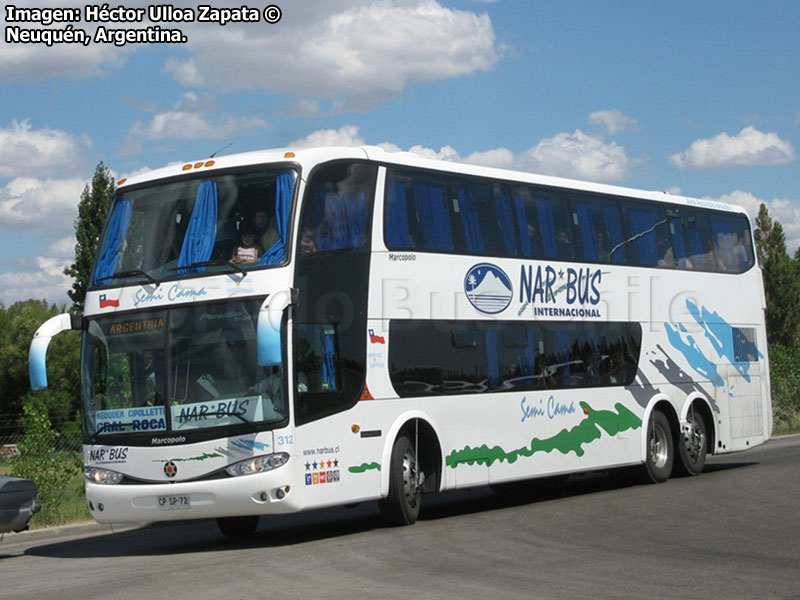Marcopolo Paradiso G6 1800DD / Mercedes Benz O-500RSD-2442 / NAR Bus Internacional