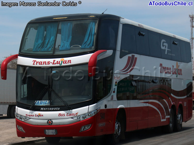 Marcopolo Paradiso G7 1800DD / Mercedes Benz O-500RSD-2436 / Trans Luján (Bolivia)