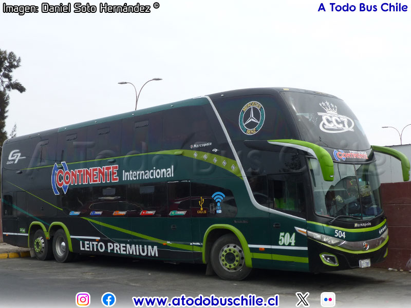 Marcopolo Paradiso G7 1800DD / Mercedes Benz O-500RSD-2436 / Nuevo Continente Internacional (Bolivia)