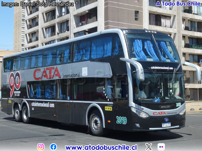 Metalsur Starbus 3 DP / Scania K-400B eev5 / CATA Internacional (Argentina)