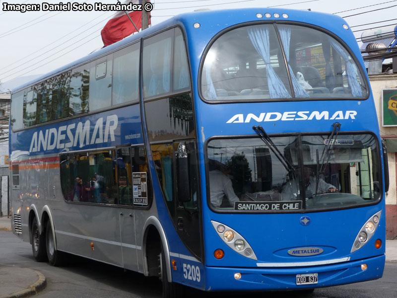 Metalsur Starbus 405 DP / Mercedes Benz O-500RSD-2436 / Andesmar